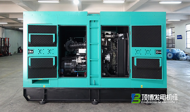 180KW上柴靜音箱發電機組1